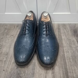 Johnston & Murphy Navy Oxfords